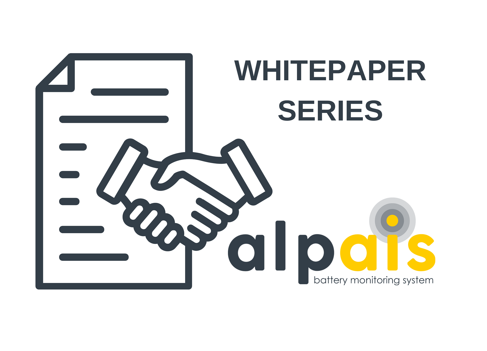 Portada del whitepaper sobre monitoreo de condición de baterías e infraestructura